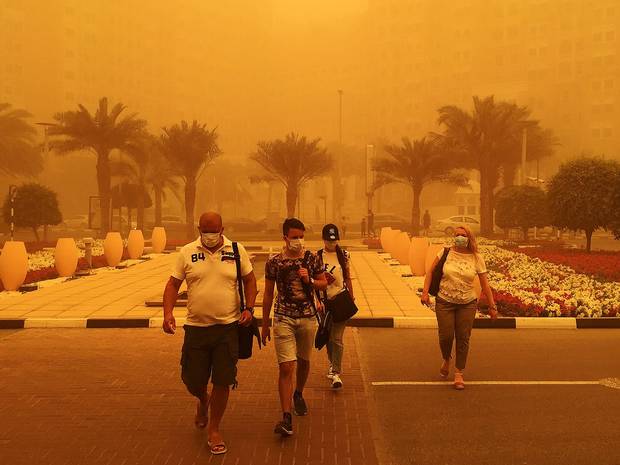 Click to enlarge Dubai Sandstorm