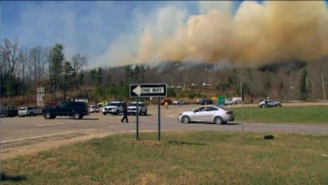 North Carolina wildfire