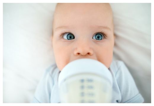 Baby Drinking Milk