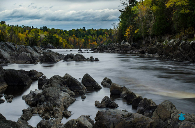 Click to enlarge St. Louis river