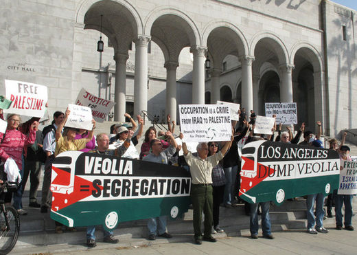 Veolia protest