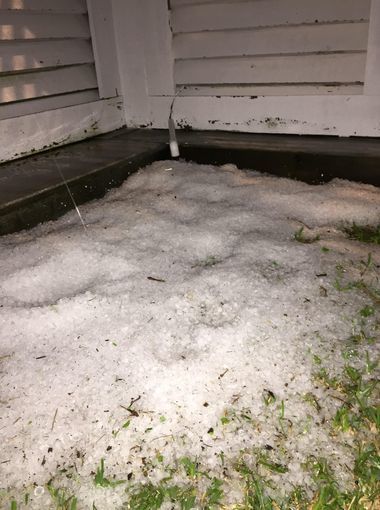 Click to enlarge hailstorm galveston