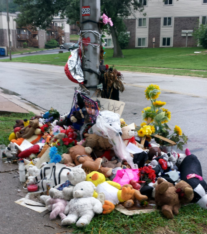 Michael Brown memorial