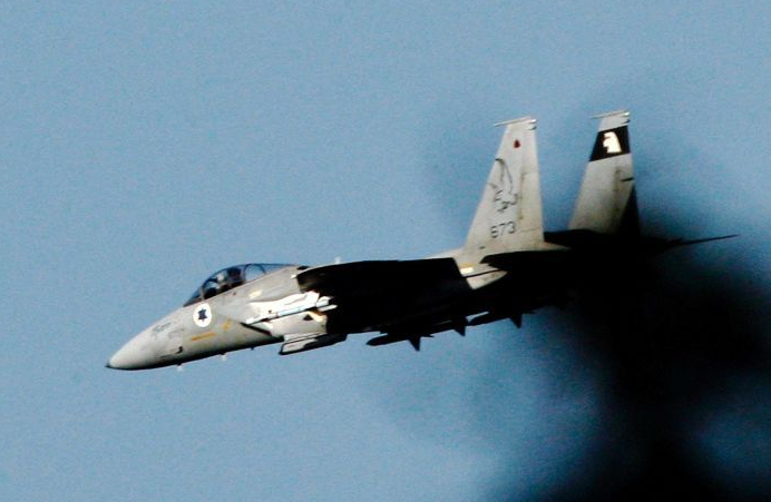 Israeli Fighter Jet in Syria