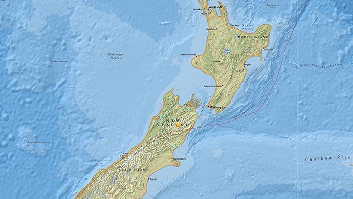 earthquake in NZ April 2015