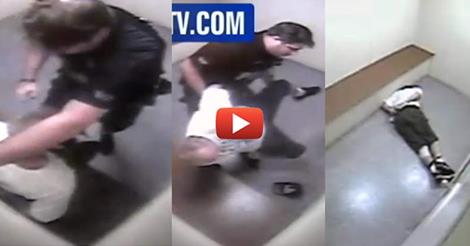 cop ruptures man's spleen