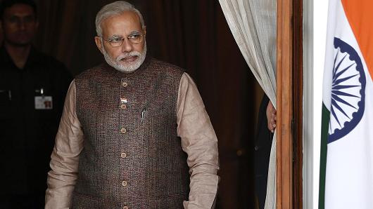 Click to enlarge Narendra Modi