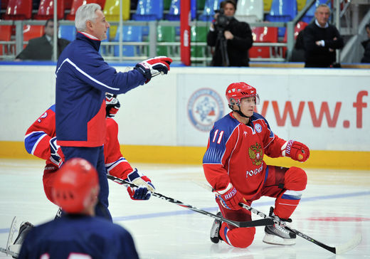 Putin hockey