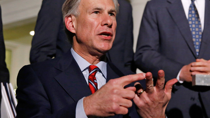 Texas governor Greg Abbott