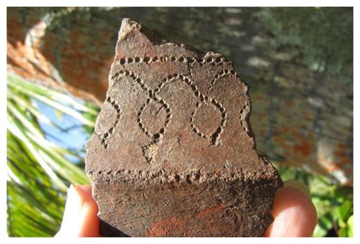 Click to enlarge Lapita pottery