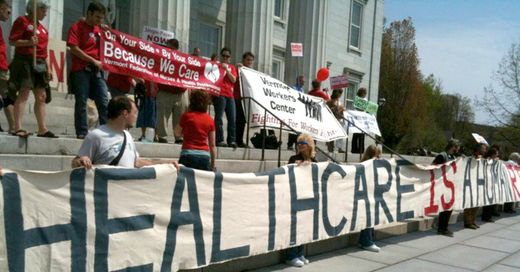 health care protest