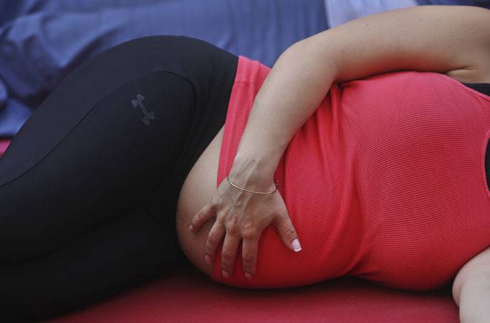 Click to enlarge pregnant woman