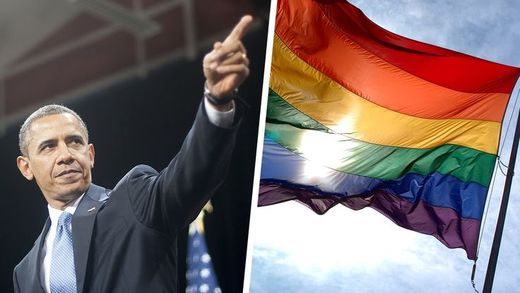 obama gay flag