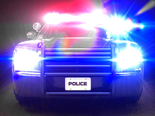 police car
