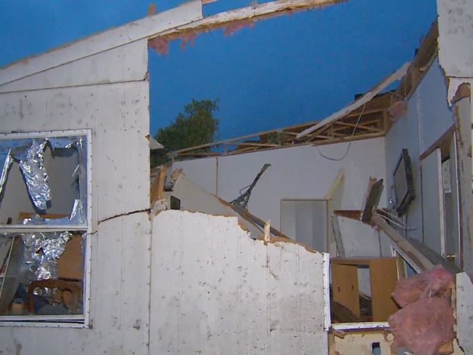 tornado damage