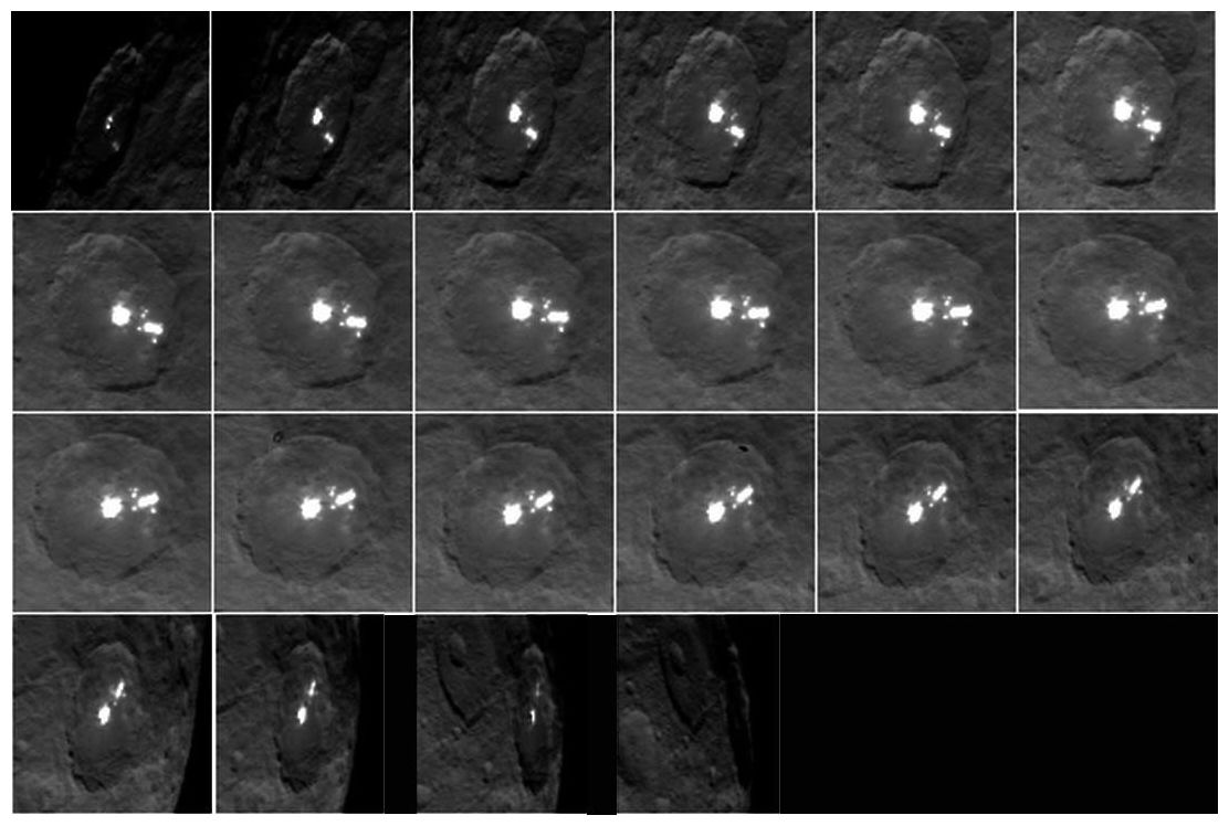Ceres' white spots multiply in latest Dawn photos Science