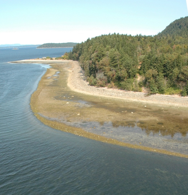 Click to enlarge BC clam garden