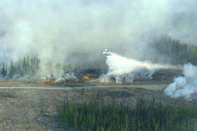 wildfire in Canada