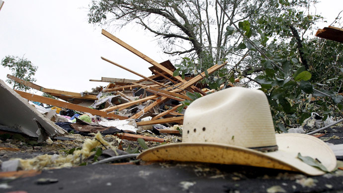 Click to enlarge tornado damage
