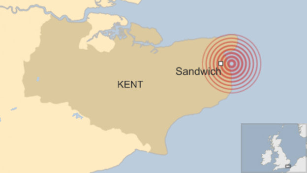kent earthquake