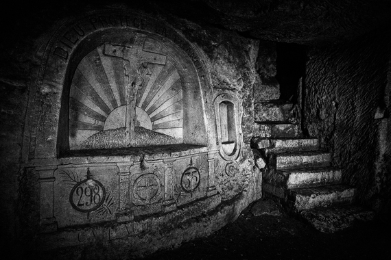 underground stairs france