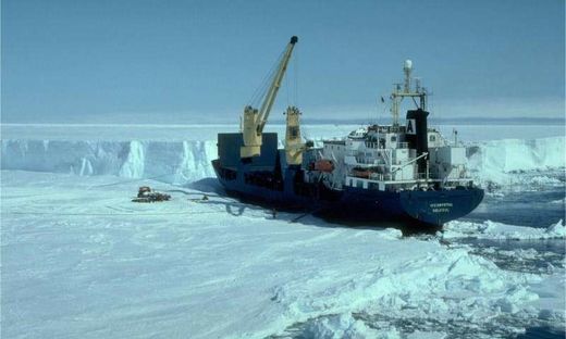 Click to enlarge Antarctic vessel