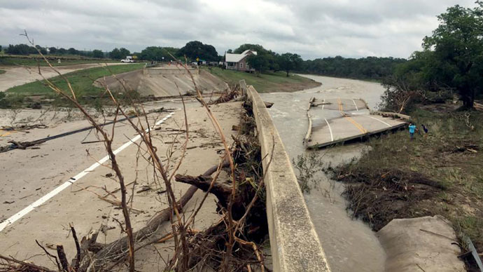 Texas storm damage