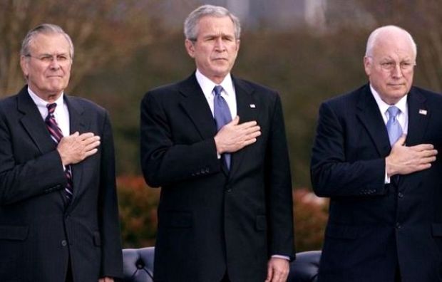 Rumsfeld,Bush & Cheney