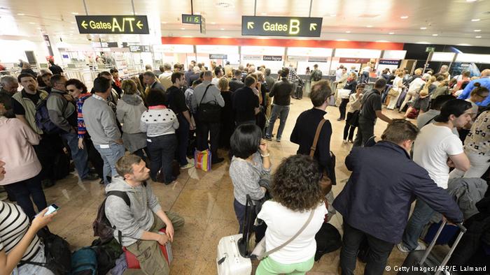 airport chaos