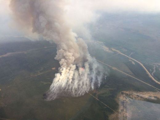 Click to enlarge slave lake, alberta wildfire