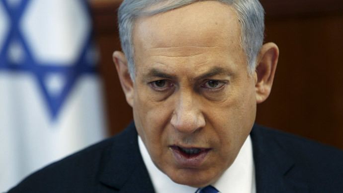 Click to enlarge Israel's Prime Minister Benjamin Netanyahu