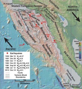 map california borderland