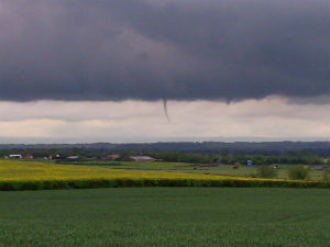 cyclone in UK