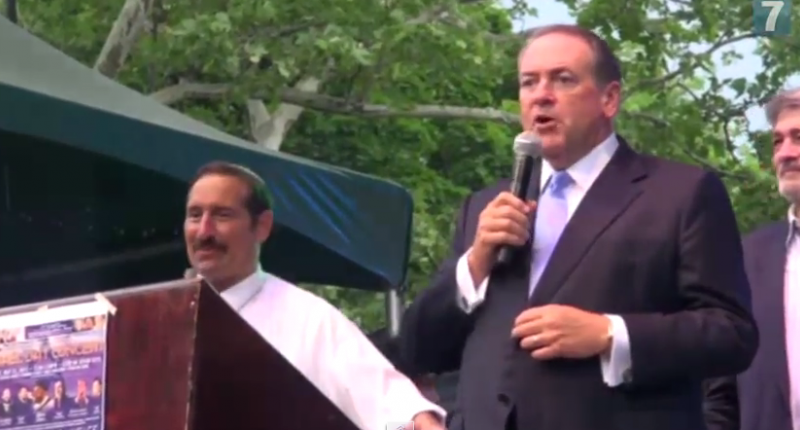 Mike Huckabee speaks 