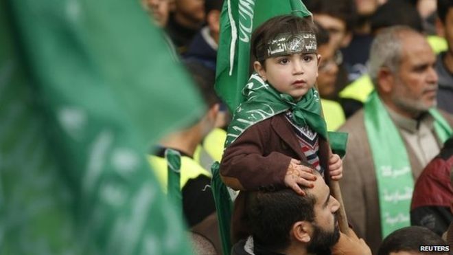 Hamas supporters