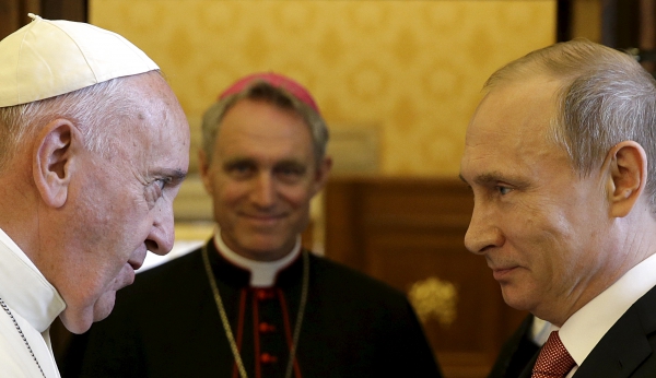 putin pope