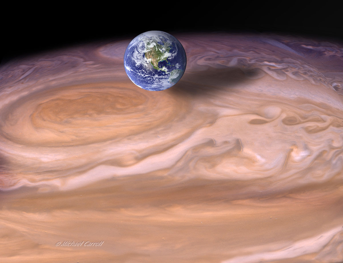 Click to enlarge Jupiter’s Great Red_1