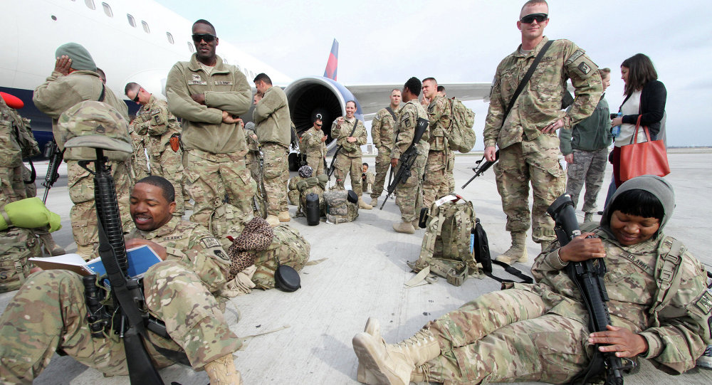 us troops