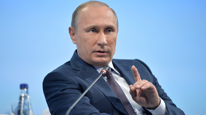 Click to enlarge Russian President Vladimir Putin
