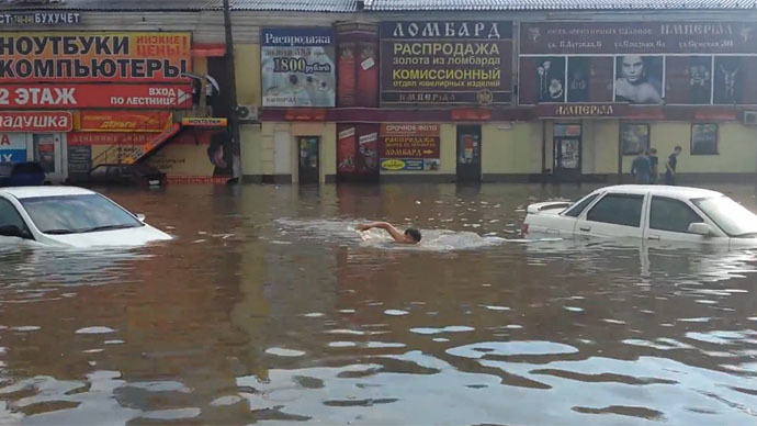 floods in Russia