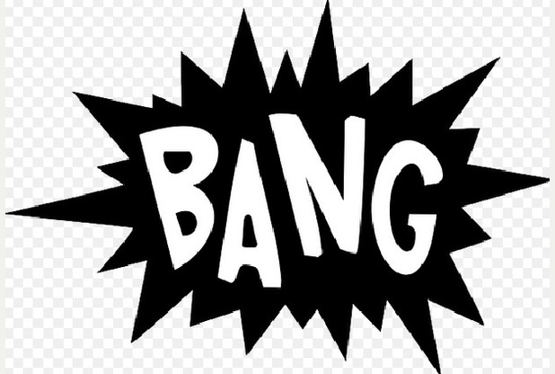 Loud bang