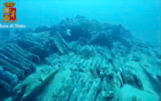 ancient roman ship sardinia