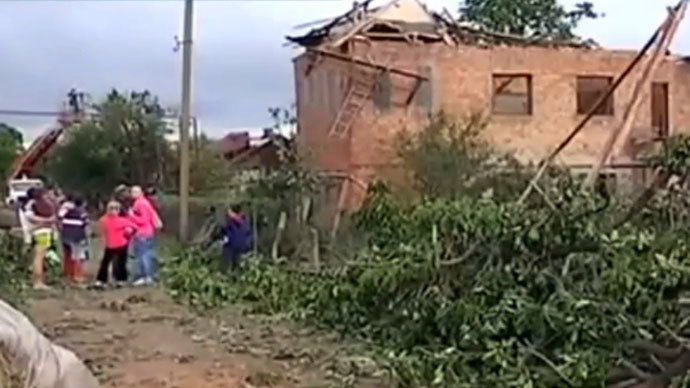tornado in Ukraine