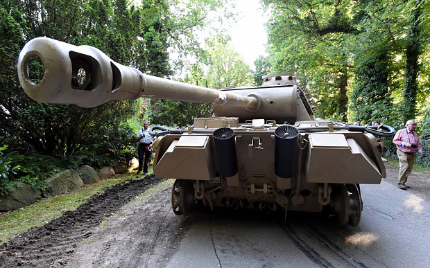 tank in german basement