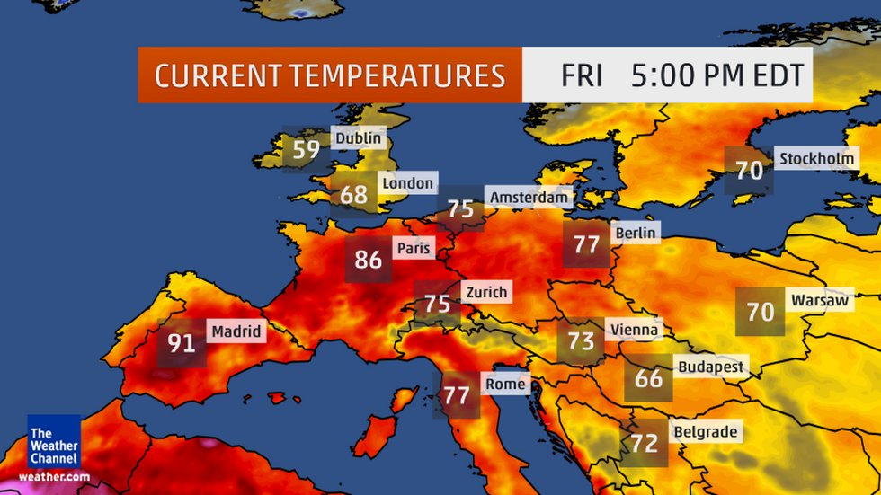 europe heat wave