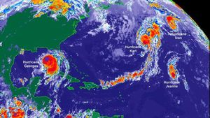 Atlantic four hurricanes