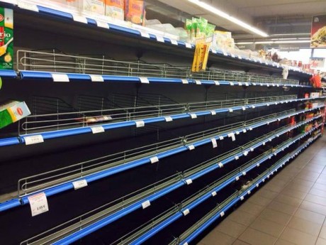 Click to enlarge supermarket shelves