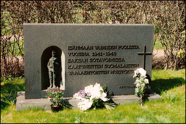 Waffen-SS muistomerkki