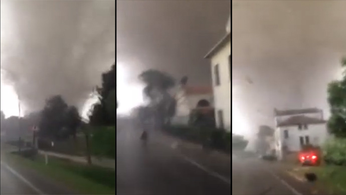 tornado near Venice