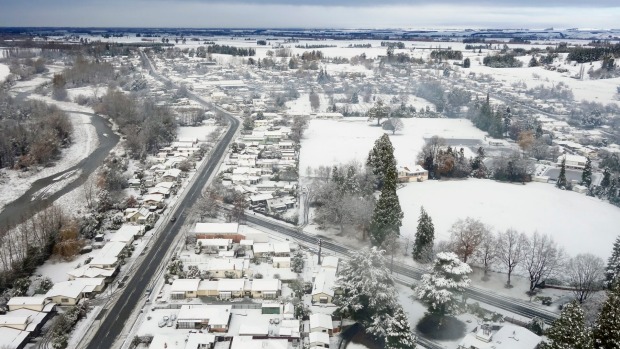 New Zealand records lowest maximum temperatures